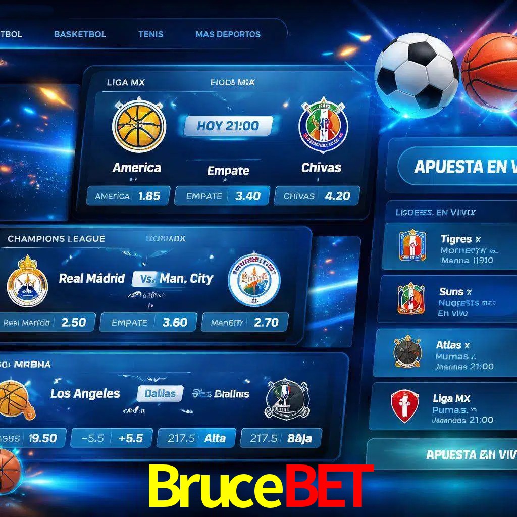 Mercados de apuestas deportivas Brucebet para jugadores en México